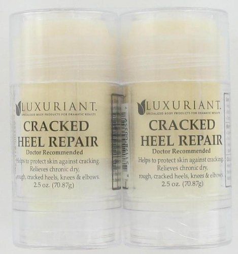 Luxuriant Cracked Heel Repair The ORIGINAL Twin Pack 2.5oz Dry Cracked Chapped Heels Feet Elbows Knees Skin