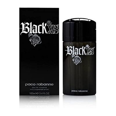 Black XS by Paco Rabanne for Men 3.4 oz Eau de Toilette Spray