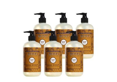 Mrs. Meyers Liquid Hand Soap, Acorn Spice, 12.5 Fl Oz (Pack of 6)
