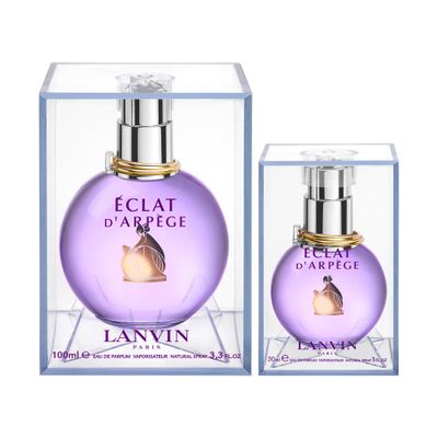 Lanvin Eclat dArpege 2 Piece Set - 3.3 fl. oz. Spray, 1.0 fl. oz. Spray - Long Lasting Fragrance with notes of Long Lasting Fragrance with notes of Lilac, Peach &amp; Amber - Fruity &amp; Floral