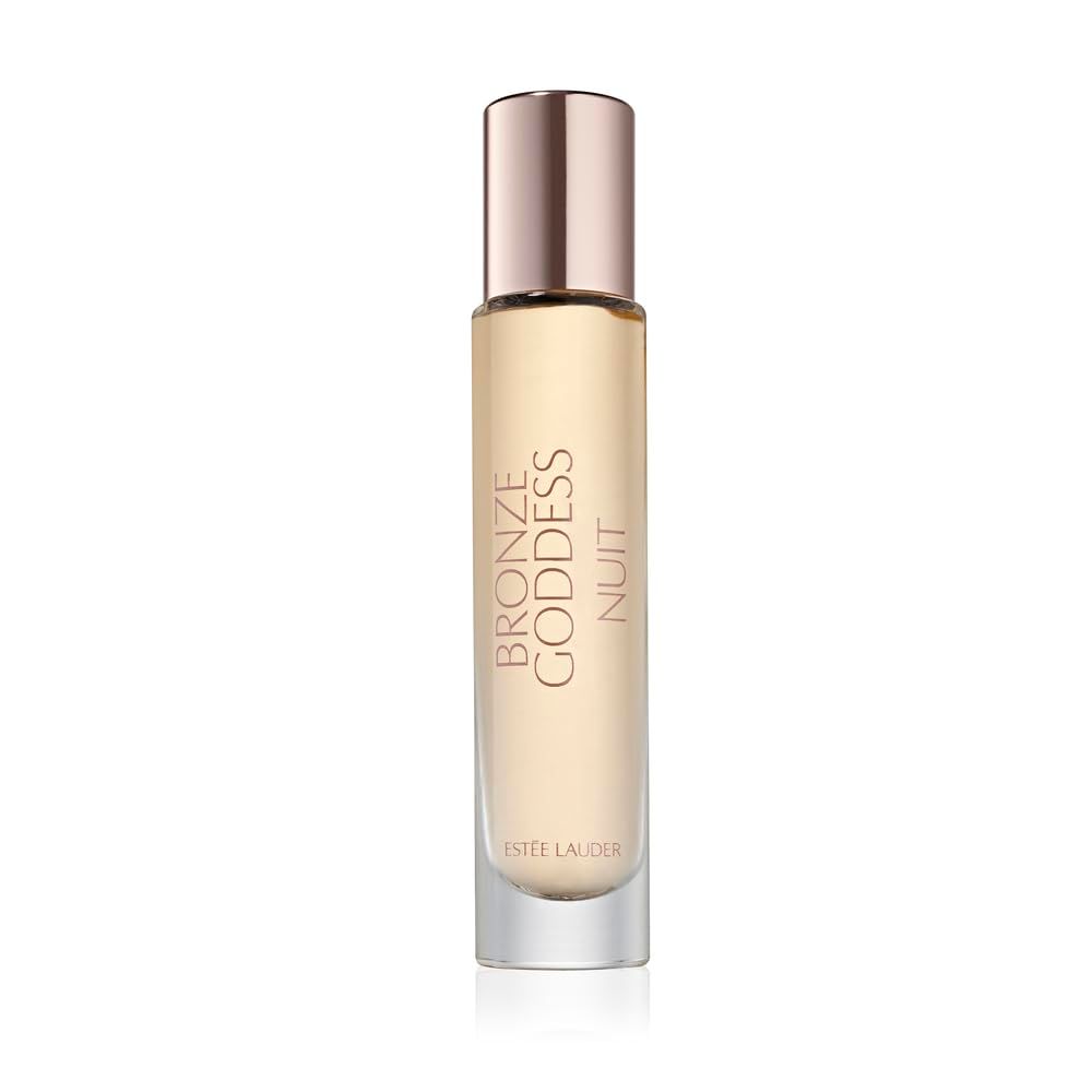 Este Lauder Bronze Goddess Nuit Eau de Parfum Spray with notes of Ylang Ylang, Jasmine Sambac &amp; Salted Coconut | Womens Perfume, Travel Size, 0.34 Fl Oz
