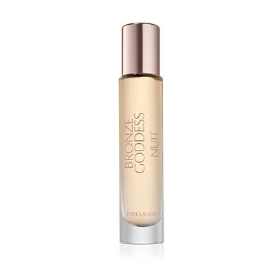 Este Lauder Bronze Goddess Nuit Eau de Parfum Spray with notes of Ylang Ylang, Jasmine Sambac &amp; Salted Coconut | Womens Perfume, Travel Size, 0.34 Fl Oz