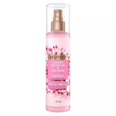 Beloved Cherry Blossom &amp; Tea Rose Body Mist, 8 fl oz (Pack of 1)