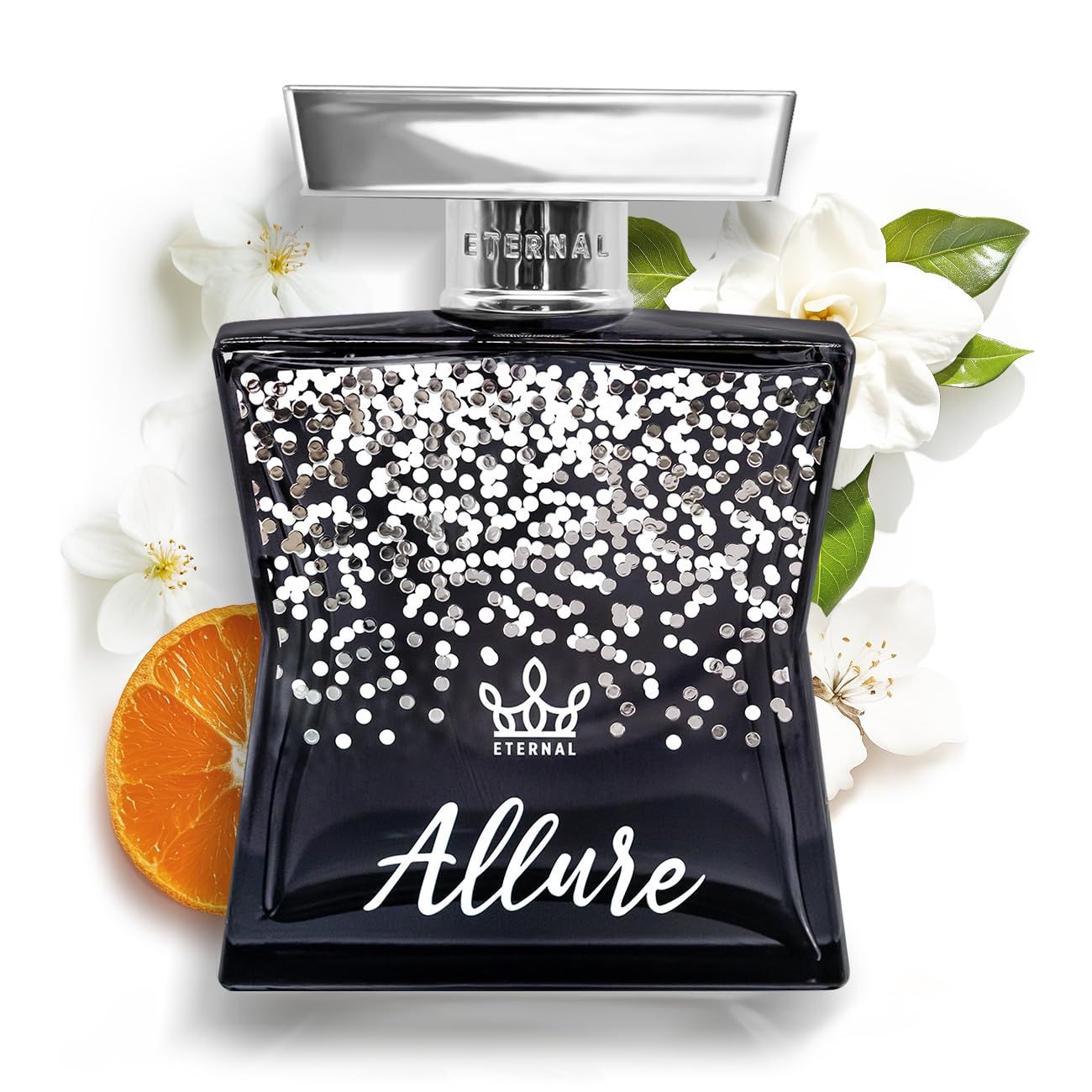 Eternal Fragrance Eternal Allure EDP Inspired by C. Herrera 212, 3.4 oz (100ml) Long-lasting, Vegan, Clean Ingredients, Perfume Spray, 2000 sprays per bottle