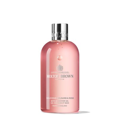 Molton Brown Delicious Rhubarb &amp; Rose Bath &amp; Shower Gel 10 fl. oz.