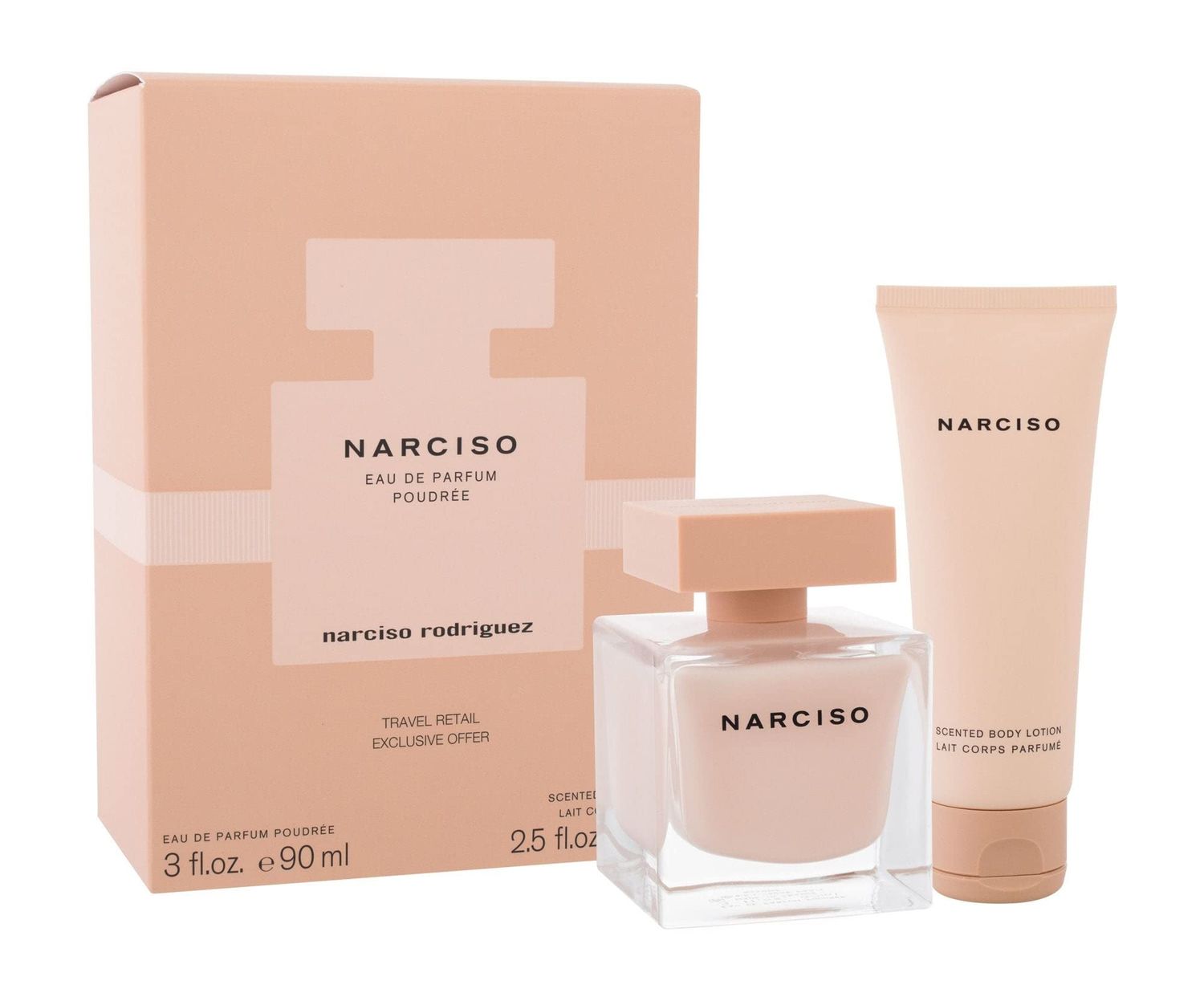 NARCISO RODRIGUEZ NARCISO POUDREE by Narciso Rodriguez, EAU DE PARFUM SPRAY 3 OZ &amp; BODY LOTION 2.5 OZ