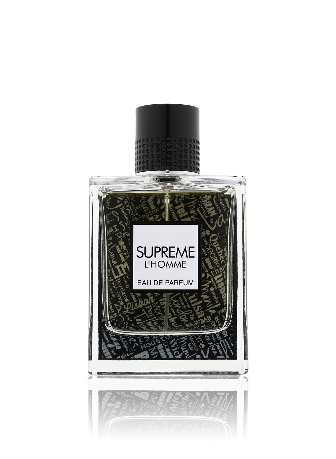 Fragrance World Supreme Lhomme Eau De Parfum Spray for Men, 3.4 Ounce