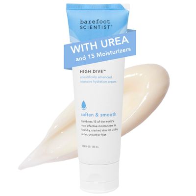 Barefoot Scientist High Dive Intensive Hydration Foot Therapy Cream, Specialized Moisture for Dry Feet and Cracked Heels