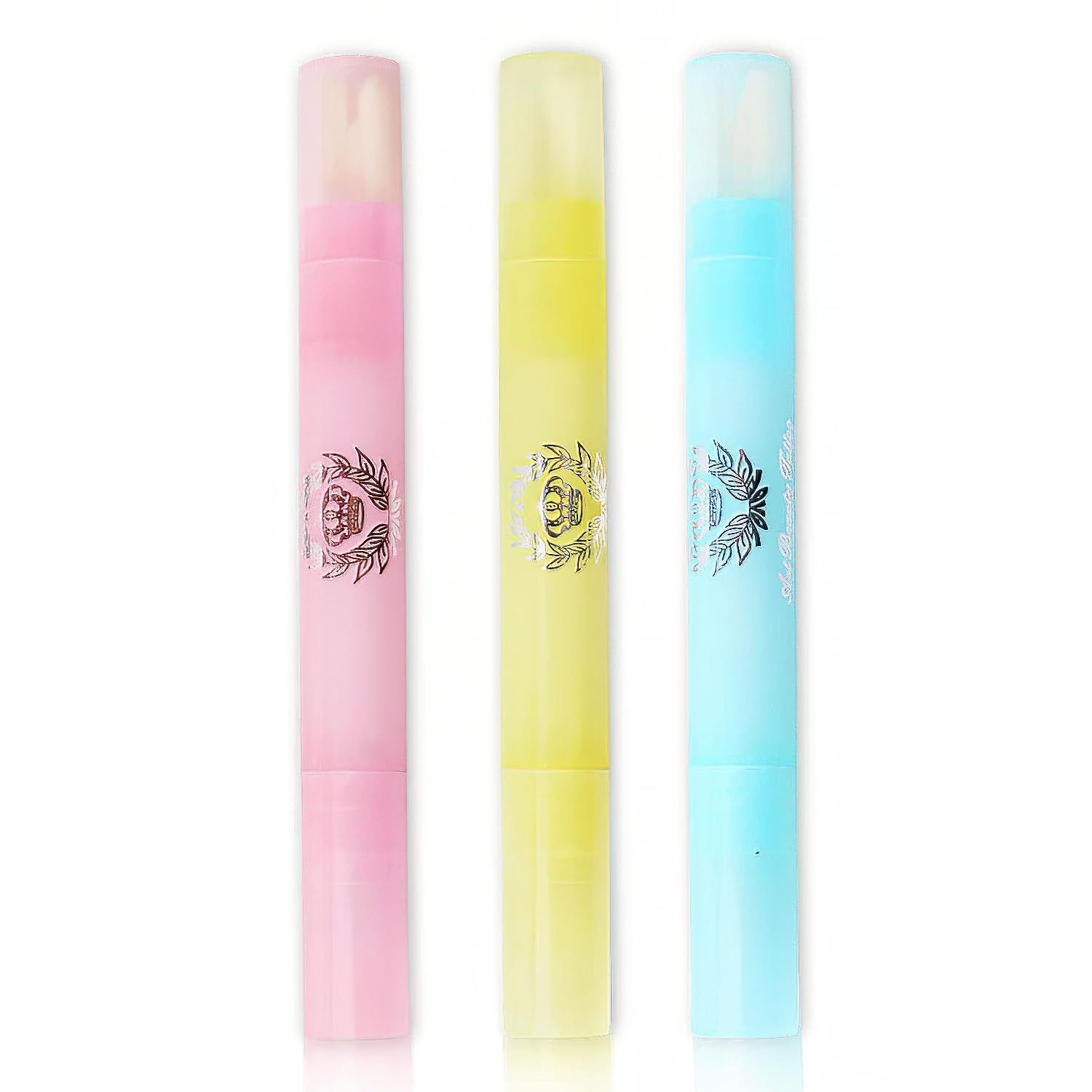 TKDKSFD 3-Pack Nail Polish Remover Pen - Quick-Dry Cuticle &amp; Nail Edge Cleaner for DIY Design, Salon Use, Mistakes Correction - Portable Nail Art Tools (3 PCS)