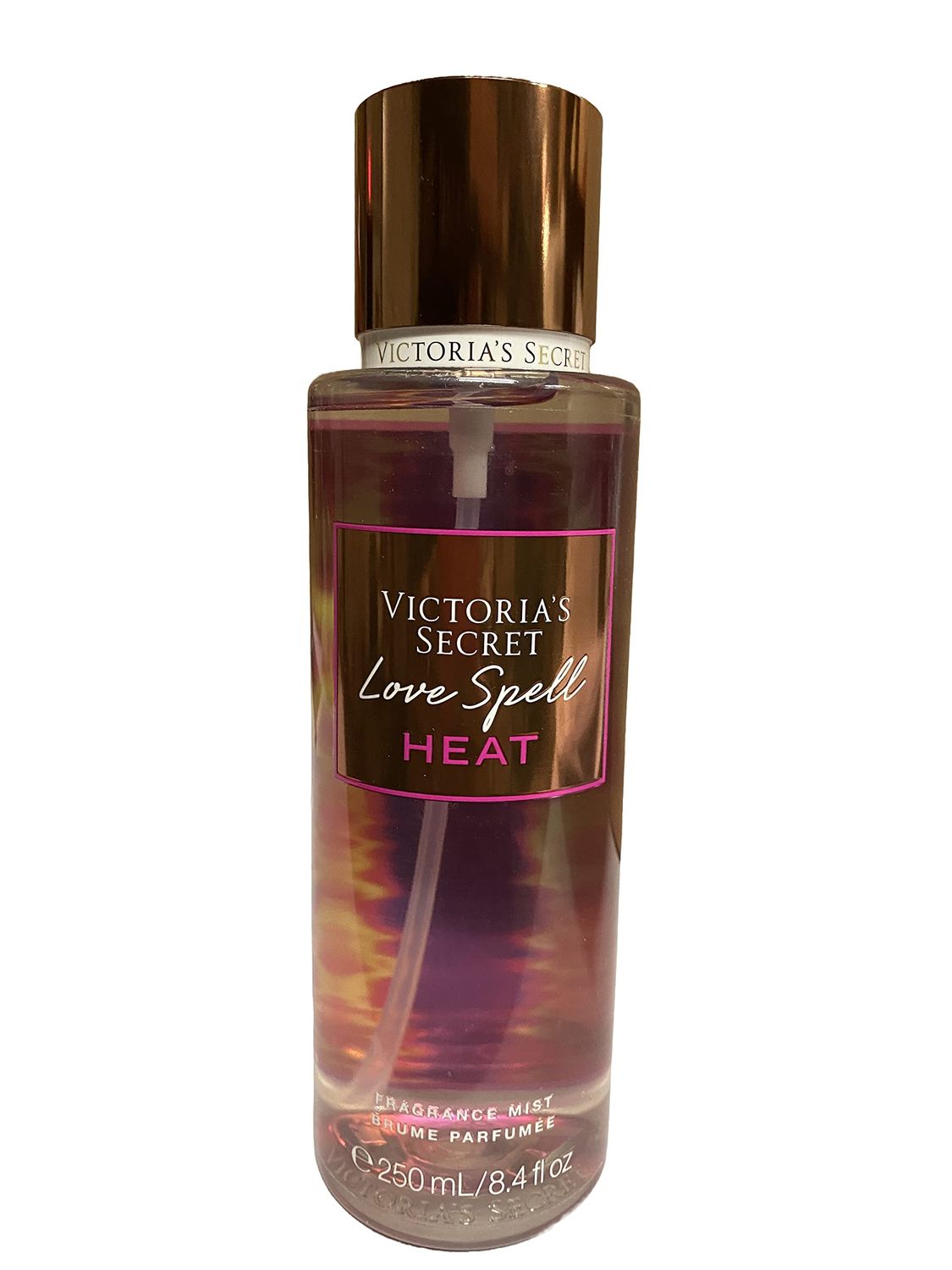 Victorias Secret Love Spell Heat Fragrance Body Mist 8.4 Ounce Spray Limited Edition