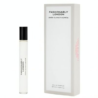 Zara Fashionably London Women Perfume Elegant Floral &amp; Musk Fragrance with Bergamot Rose &amp; Soft Musk by Jo Malone CBE EDP Eau de Parfum 10ml (0.34 fl. oz.)