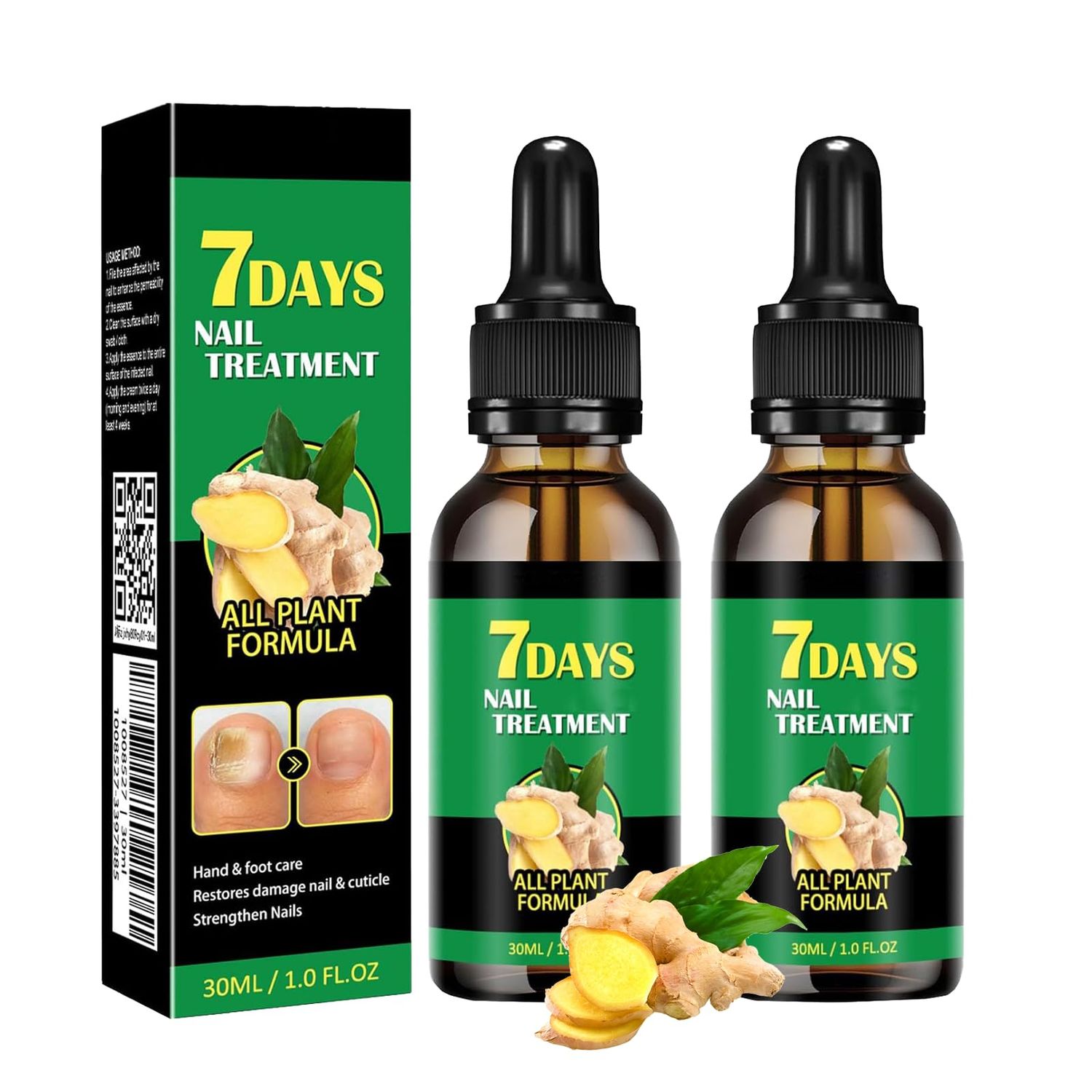7 days ginger nail7days Nail TreatmentGinger Nail Treatment Nail Serum (2PCS)
