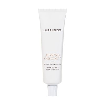 Laura Mercier Souffl Hand Cream, 24HR Hydration, Nourishes and Repairs, Instantly Moisturizes and Improves Skin Texture, Infused with Shea, Mango, and Cocoa Butters, Almond Coconut