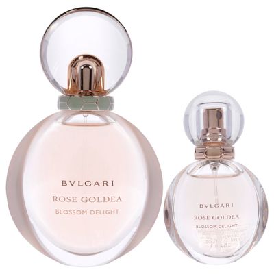 Bvlgari Rose Goldea Blossom Delight for Women - 2 Pc Gift Set 2.5oz EDP Spray, 0.5oz EDP Spray