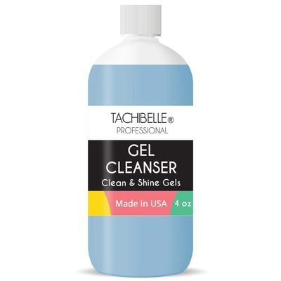 Tachibelle Professional Uv &amp; Led Gel Cleanser for Nails Clean &amp; Shine Gels Soak Off No Tacky Residue 4oz (1 Piece)