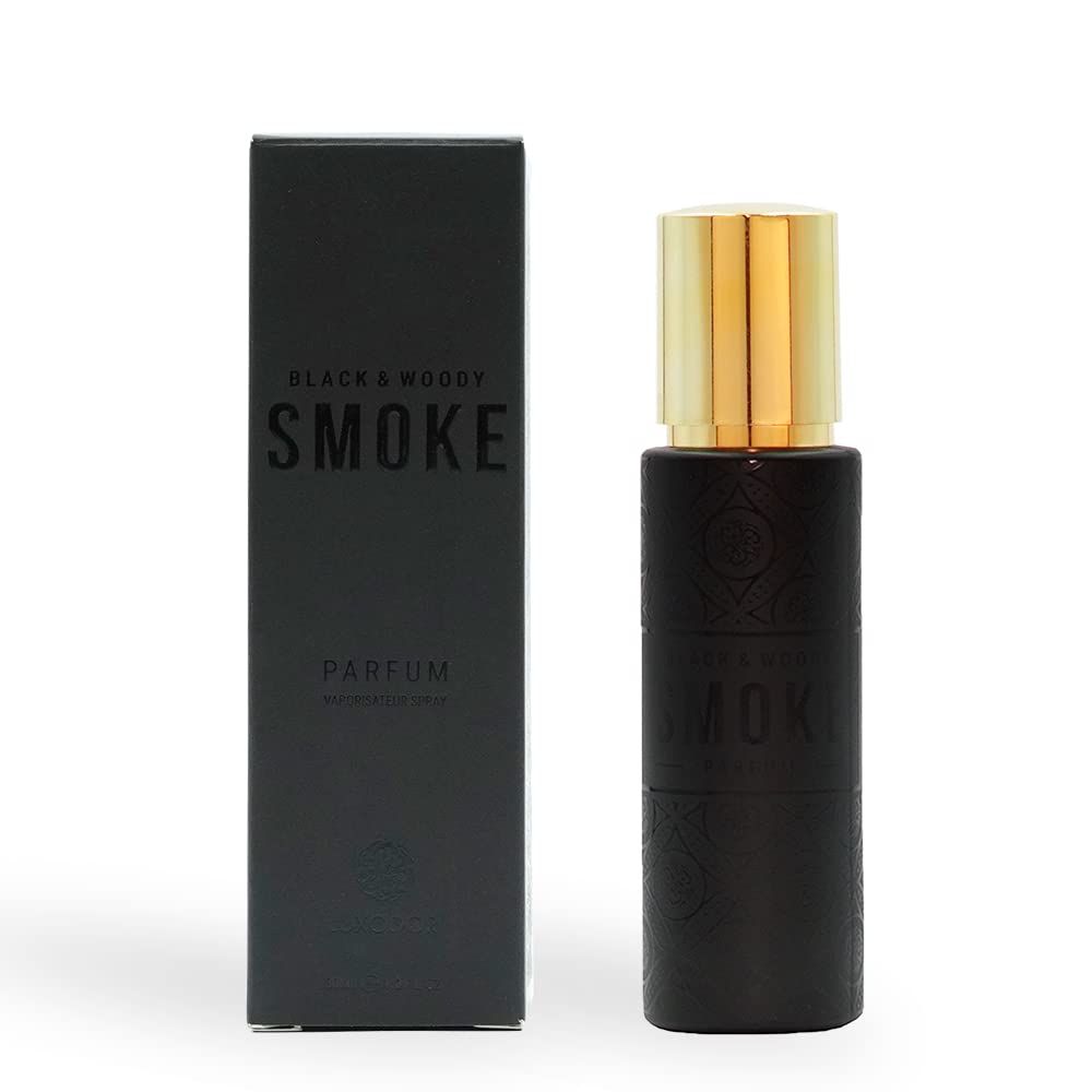 Luxodor- Smoke- Black &amp; Woody Perfum | Unisex Perfum- For Men &amp; Women | Attractive Fragrance Notes- Blend of Fruity &amp; Musky | Daily &amp; Occasional Wear Perfum- 1.10 oz