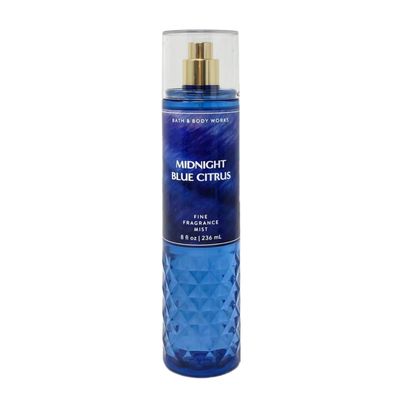 Bath &amp; Body Works Midnight Blue Citrus Fine Fragrance Body Spray Mist, Warm Vanilla Sugar (Midnight Blue Citrus)