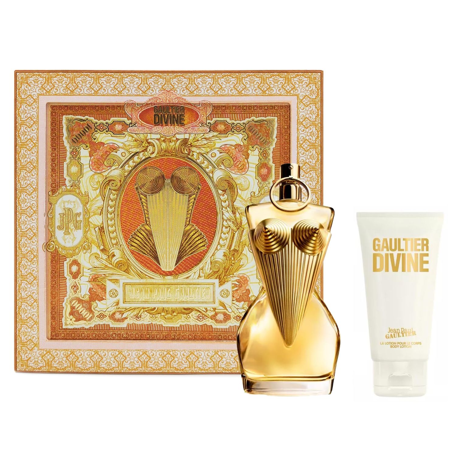 Jean Paul Gaultier Divine Gift Set (EDP 1.7 fl. oz Body Lotion 2.5 fl. oz)