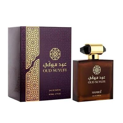 Hamidi Oud Suyufi Eau De Parfum Spray 110ml - Long-lasting Unisex EDP - Fragrance Perfume For Women &amp; Men - 3.7 Fl Oz