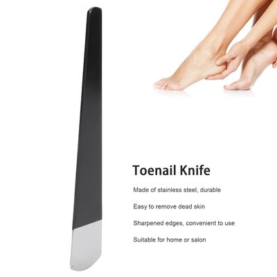 Pedicure Scraping Knife, Stainless Steel Pedicure Knife, Calluses Remover Knife, Foot File, Foot Care Tool for Callus, Hard Cracked Skin, 1 Knife