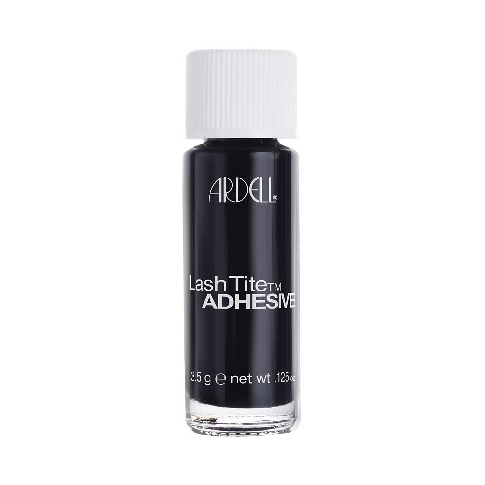 Ardell LashTite Lash Adhesive for Individual Lashes, Long-Lasting Lash Glue, Waterproof, Strong Hold Eyelash Glue for Sensitive Eyes, 0.125 oz