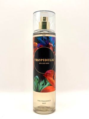 Bath and Body Work Tropidelic Fine Fragrance Mist, Passion Flower and Ylang Ylang Scent, 8 FL OZ