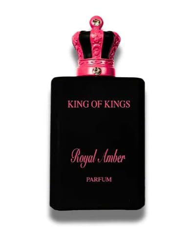 Macarena King Of Kings Royal Amber Parfum 3.4 oz 100 ml, Luxury Fragrance with Bergamot and Brazilian Mango Notes