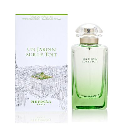 Un Jardin Sur Le Toit by Hermes Eau De Toilette Spray for Women, 1.6 Ounce