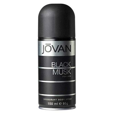 Jovan Black Musk Deodorant Spray 5.1oz (150ml)