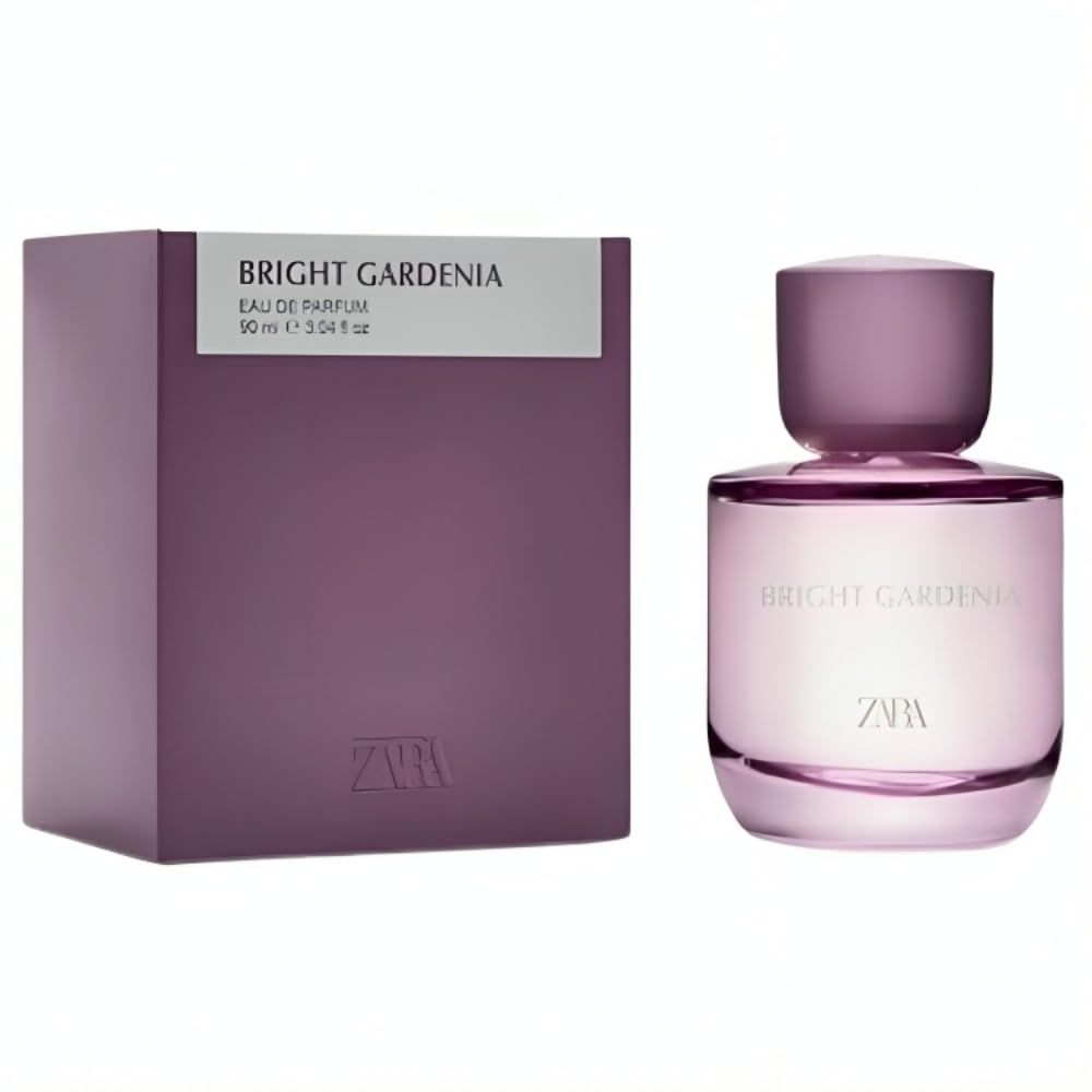 Zara Bright Gardenia Women Perfume Floral Fragrance Scent with Gardenia Jasmine Raspberry and Amber EDP Eau de Parfum 90ml (3.04 fl. oz.)