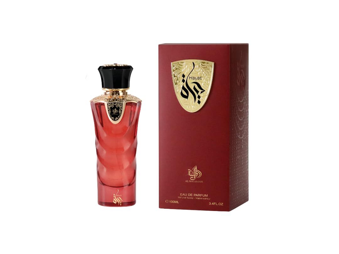 Al Wataniah Perfume, Hayat|Unisex, 3.4 Fl Oz (Pack of 1)