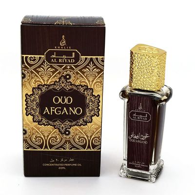 Maison dOrient OUD AFGANO 20 mL Roll On Body Oil, Alcohol-Free Mini Travel Essentials Arabian Fragrances. AL RIYAD Roll On Cologne For Men