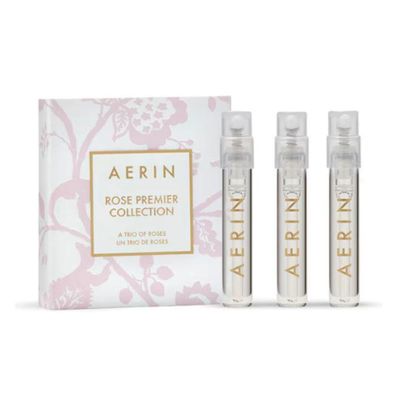 AERIN Rose Premier Collection A Trio of Roses - Rose De Grasse Parfum - Rose De Grasse Joyful Bloom Eau De Parfum - Rose De Grasse Pour Filles Eau De Toilette - Sample Size
