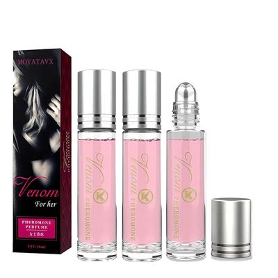 3PCS Pheromone Perfume, enhanced scents scents pheromones for women Long-lasting andPersonal Roll-on Perfume