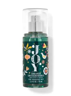 Bath and Body Works Joy Sugared Snickerdoodle Fine Fragrance Mist Travel Size Mini Purse Spray 2.5 Ounce (Sugared Snickerdoodle), 2.50 Fl Oz (Pack of 1), 2.5 fluid_ounces