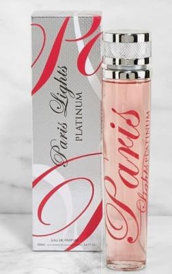 Paris Lights Platinum Eau de Parfum Spray, Womens Fragrance, 3.4 Fl. Oz.
