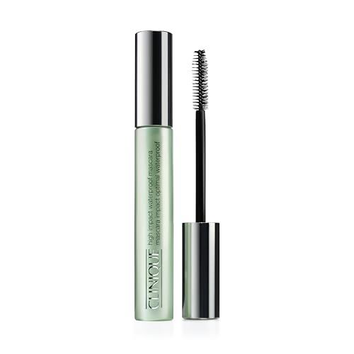 Clinique High Impact Waterproof Mascara | Lengthening, Volumizing, Smudge-Proof Safe For Sensitive Eyes, Black, 0.28 Fl Oz