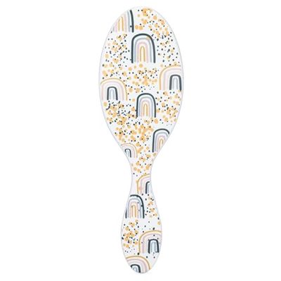 Wet Brush Kids Detangler Hair Brushes - Rainbows - Midi Detangling Brush With Ultra-Soft IntelliFlex Bristles Glide Through Tangles With Ease - Pain-Free Comb For All Hair Types