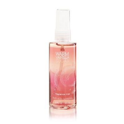 Bath &amp; Body Works Warm Vanilla Sugar Fragrance Mist, 3.0 Ounce