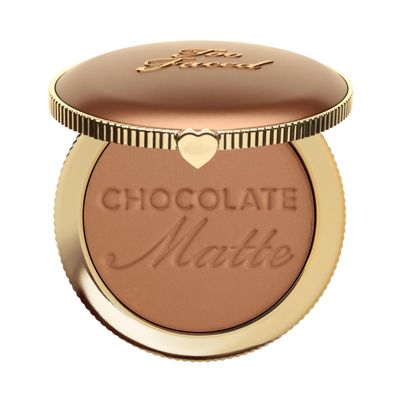 Too Faced Chocolate Soleil Matte Bronzer | Long Lasting Cruelty Free, 0.28 Ounce, Chocolate Soleil