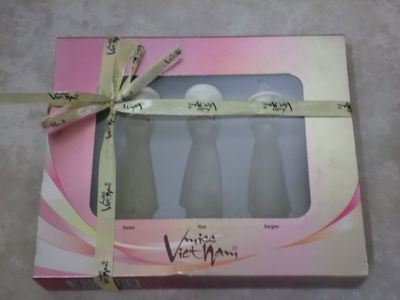 Miss Vietnam-hanoi, Hue, and Saigon 3 Mini Perfume Set 8ml/0.27 Fl Oz Each
