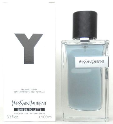 Yves Saint Laurent Y Eau De Toilette Spray For Men, 3.4 Ounce (Tester)
