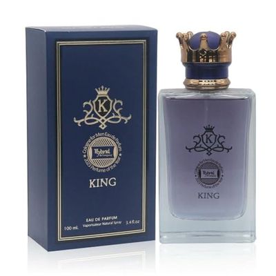 Hybrid &amp; Company King for Men Classic Scent Perfume Eau De Toilette Spray 100 ML