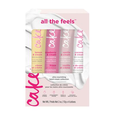 Delectable by Cake Beauty - Assorted Hand Cream Gift Set, 4 Piece