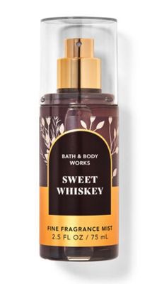 Bath &amp; Body Works Fine Fragrance Mist Travel Size Mini Purse Spray 2.5 Ounce (Sweet Whiskey)