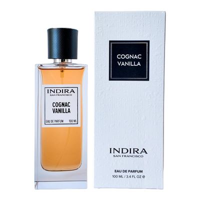 INDIRA Cognac Vanilla - Eau De Parfum - Warm Gourmand - Unisex - 100 ML / 3.4 FL OZ - Spray