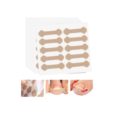 Ingrown Toenail Treatment: 120Pcs Breathable Ingrown Toenail Corrector Strips - Painless Ingrown Toenail Tool