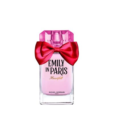 Michel Germain Emily in Paris Heartfelt Eau de Parfum Fragrance Spray, Feminine Gourmand Scent, Top Notes of Strawberry, Womens Perfume, 1 Fl Oz