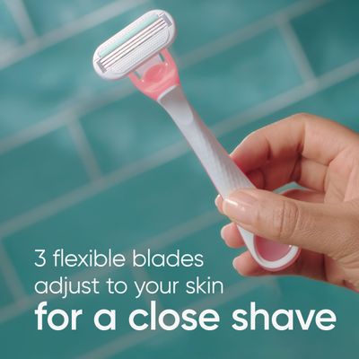 Gillette Venus Sensitive Womens Disposable Razors - 6 Pack