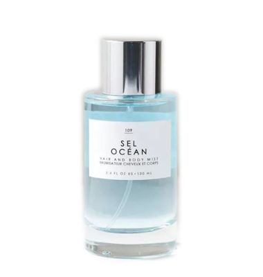Gourmand Sel Ocean Hair Body Mist 3.4 Fl.Oz! Blend Of Honeysuckle, Muguet And Pink Sea Salt! Perfumed Hair &amp; Body Mist For All Day Long-Lasting Freshness! Choose Your Scent! (Ocean)